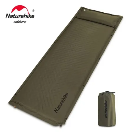 Materac dmuchany NATUREHIKE D01: ultralekki, wygodny i kompaktowy na kemping